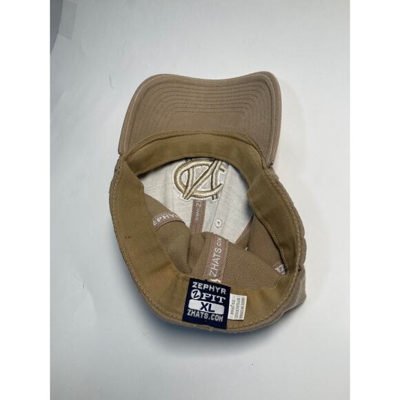 North Carolina Tarheels embroidered fitted Strapback stretch cap hat Zephyr XL - Picture 7 of 8